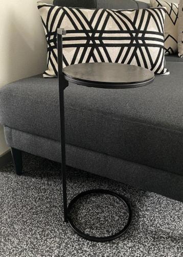 J-Line Bijzettafel Toni metaal zwart Nieuw! beschikbaar voor biedingen