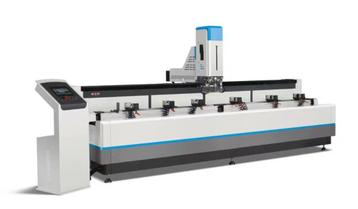 CNC Aluminium bewerkingsmachine; zagen, boren, frezen beschikbaar voor biedingen