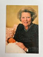 Beatrix met Amalia, Ophalen of Verzenden, Zo goed als nieuw, Nederland, Kaart, Foto of Prent