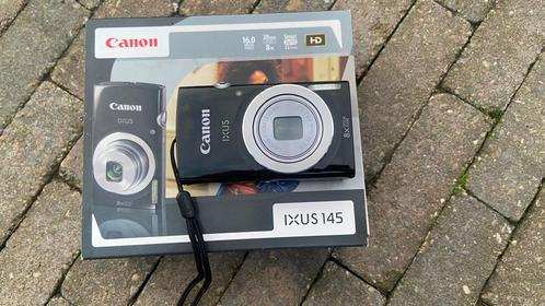 Digitale camera 16MP Canon IXUS 145 in nieuwstaat (+ hoesje), Audio, Tv en Foto, Fotocamera's Digitaal, Zo goed als nieuw, Compact