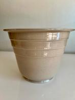 Vintage ADCO Art Deco Bloempot Khaki Model 2105 Ø19 50’s, Antiek en Kunst, Antiek | Keramiek en Aardewerk, Ophalen of Verzenden