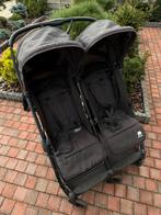 Dubbele deryan buggy - zwart - duozit, Kinderen en Baby's, Buggy's, Ophalen of Verzenden, Gebruikt, Overige merken, Verstelbare rugleuning