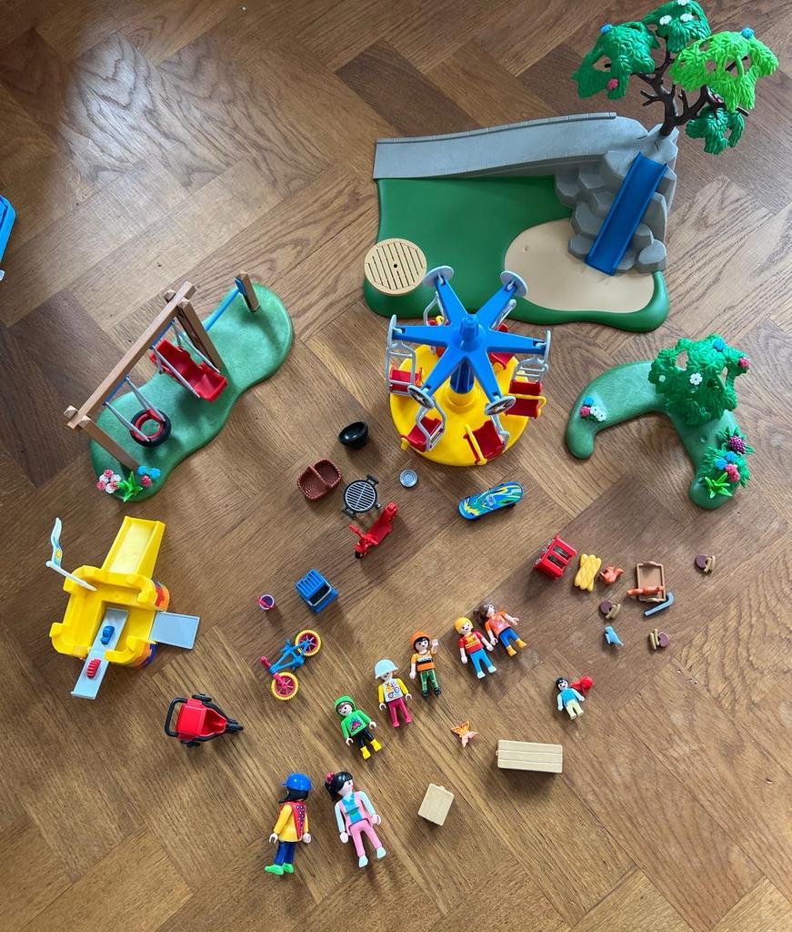 Playmobil speeltuin (5024), Kinderen en Baby's, Speelgoed | Playmobil, Ophalen, Gebruikt, Complete set