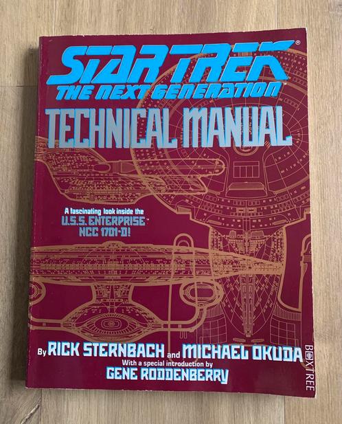 Star Trek Technische handleiding (Engels), Boeken, Film, Tv en Media, Zo goed als nieuw, Overige typen, Ophalen of Verzenden