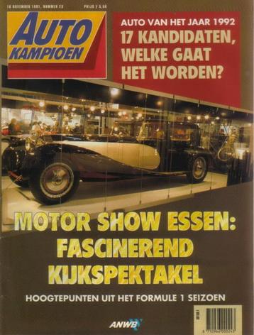 Autokampioen 23 1991 : Ford Cortina - Saab 900 S - Mazda 323 beschikbaar voor biedingen