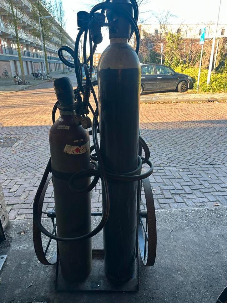 Autogeen las- en snijbrander set, Zakelijke goederen, Machines en Bouw | Lastechniek, Ophalen of Verzenden