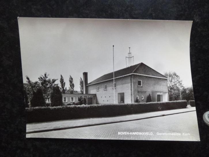 BOVEN HARDINXVELD  Gereformeerde kerk JosPe, Verzamelen, Ansichtkaarten | Nederland, Zuid-Holland, 1960 tot 1980, Ophalen of Verzenden