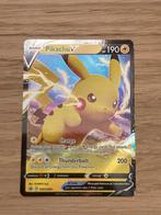 Pikachu V, Hobby en Vrije tijd, Verzamelkaartspellen | Pokémon, Ophalen of Verzenden, Zo goed als nieuw, Losse kaart