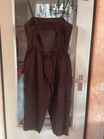 Leuke roodbruine jumpsuit met open rug maat 46 nu 19,99€, Kleding | Dames, Bruin, Maat 46/48 (XL) of groter, Made in Ibiza, Ophalen of Verzenden