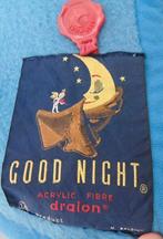 Vintage warme double face deken met zegel - 2.30x2.10cm, Ophalen of Verzenden, Gebruikt