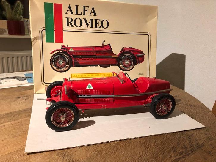 Pocher Alfa Romeo 8C.2300 Monza 1931 - Zeldzaam!, Hobby en Vrije tijd, Modelbouw | Auto's en Voertuigen, Gebruikt, Auto, Groter dan 1:32
