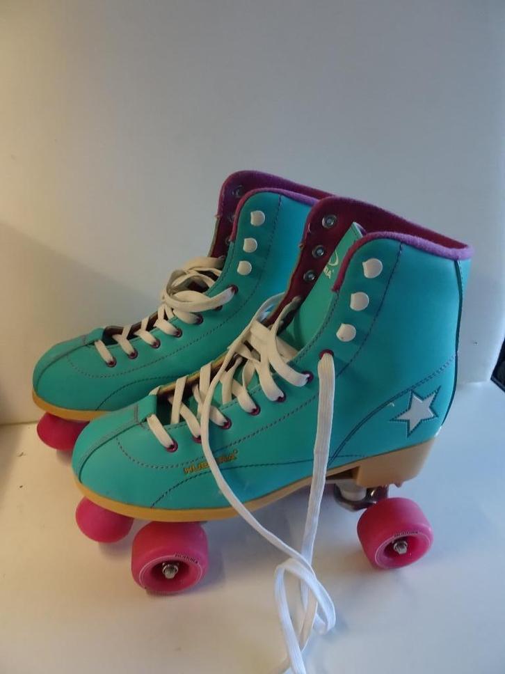 Hudora rolschaatsen (maat EU 42), Kinderen en Baby's, Speelgoed | Buiten | Rolschaatsen, Zo goed als nieuw, Ophalen of Verzenden