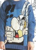 Astérix trui breipatroon, Hobby en Vrije tijd, Breien en Haken, Ophalen of Verzenden, Zo goed als nieuw, Breien, Patroon of Boek