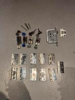 Cylindersloten 4x scharnieren 11x en loopslot Nemef!, Ophalen of Verzenden, Zo goed als nieuw, IJzer, Scharnier