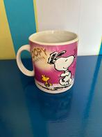 049 Nieuwe beker met Snoopy roze, Huis en Inrichting, Ophalen of Verzenden, Nieuw, Overige stijlen, Kop(pen) en/of Schotel(s)