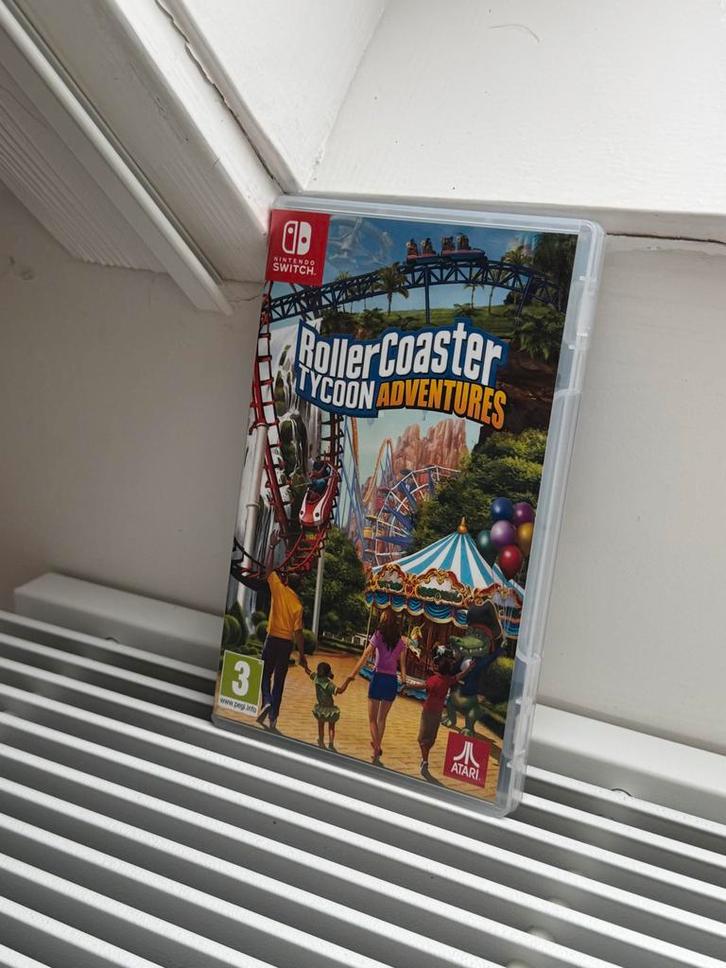 Roller Coaster Tycoon Adventures - Nintendo Switch, Spelcomputers en Games, Games | Nintendo Switch, Gebruikt, Simulatie, 1 speler