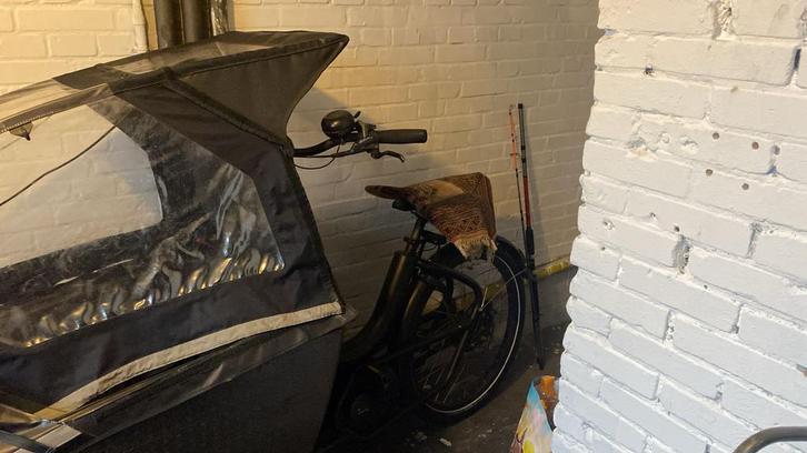 Elektrische bakfiets - Goede staat, Fietsen en Brommers, Fietsen | Bakfietsen, Gebruikt, Elektrisch, Ophalen