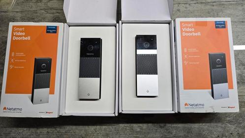 2 stuks Netatmo smart Video deurbellen zie omschrijving!, Huis en Inrichting, Deurbellen, Nieuw, Ophalen of Verzenden