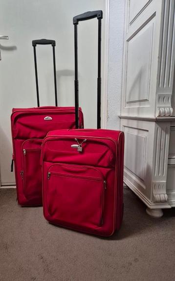 Samsonite kofferset, rood,zgan beschikbaar voor biedingen