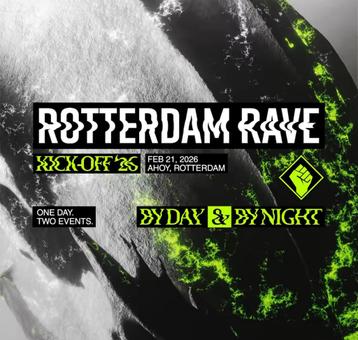 Meerdere tickets Rotterdam Rave Kick Off 21 februari beschikbaar voor biedingen