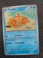 Krabby Pokemon mew151, Ophalen of Verzenden, Zo goed als nieuw