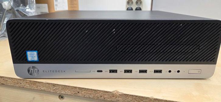 HP Elitedesk 800 G4 SFF - Krachtige Desktop PC, Computers en Software, Desktop Pc's, Gebruikt, 3 tot 4 Ghz, SSD, 8 GB, Ophalen of Verzenden