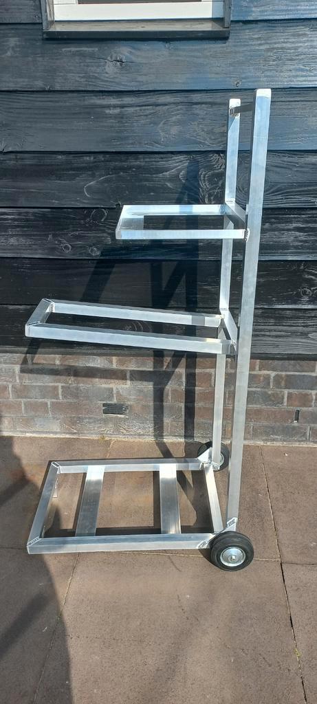 Stevige zadelkar van aluminium nieuw, Dieren en Toebehoren, Paarden en Pony's | Overige Paardenspullen, Zo goed als nieuw, Springen