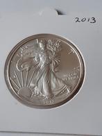 Zilver eagle 2013 usa  kk  f.2.1, Postzegels en Munten, Munten | Amerika, Zilver, Ophalen of Verzenden, Noord-Amerika