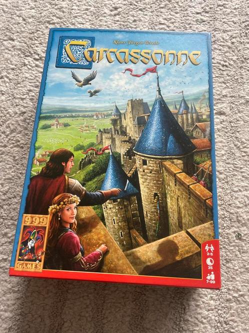Carcassonne Bordspel - Zo goed als nieuw, Hobby en Vrije tijd, Gezelschapsspellen | Bordspellen, Zo goed als nieuw, Drie of vier spelers