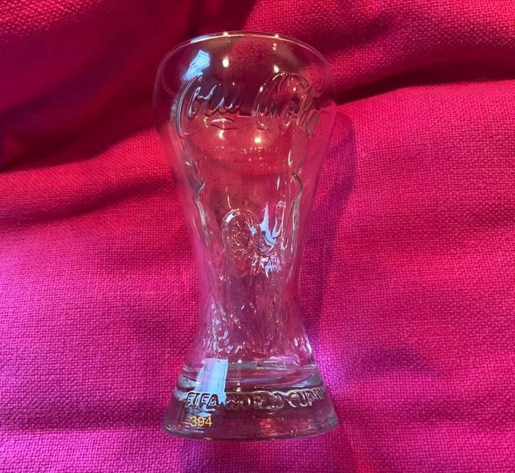 Coca-Cola FIFA World Cup Glas, Huis en Inrichting, Keuken | Servies, Gebruikt, Glas of Glazen, Overige stijlen, Glas, Ophalen of Verzenden