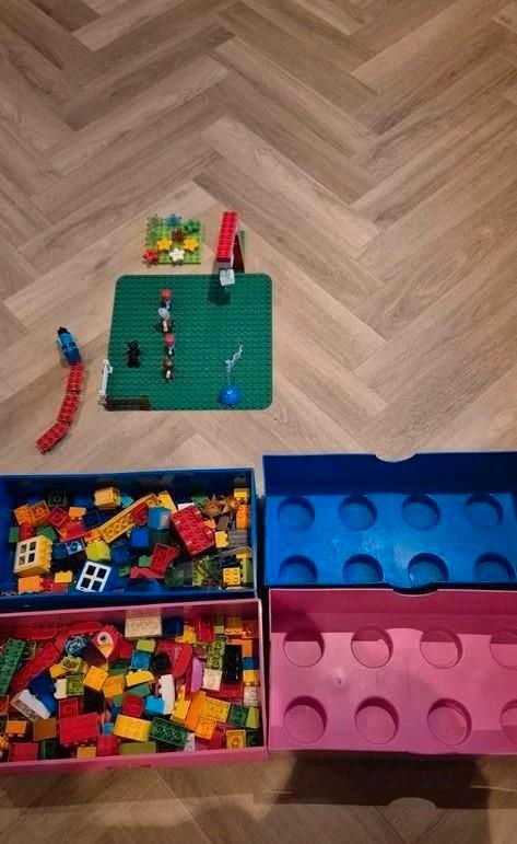 Grote Lego Duplo Partij met Opbergboxen, Kinderen en Baby's, Speelgoed | Duplo en Lego, Gebruikt, Duplo, Losse stenen, Ophalen
