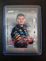 Max Verstappen handtekening op Topps Kaart Cadeau idee kerst, Ophalen of Verzenden, Zo goed als nieuw, Formule 1