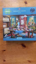 Puzzel van Gibsons van 100xxl Sneaking a slice, Hobby en Vrije tijd, Ophalen of Verzenden, Minder dan 500 stukjes, Nieuw, Legpuzzel
