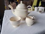 Wedgwood Edme theepot met melkkan en suikerpot, Overige typen, Ophalen of Verzenden, Zo goed als nieuw, Wedgwood