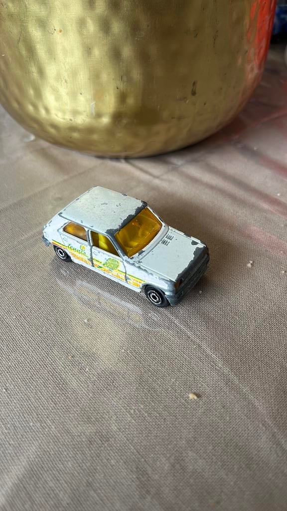 Majorette Renault 5 tennis, Hobby en Vrije tijd, Modelauto's | Overige schalen, Ophalen of Verzenden, Zo goed als nieuw, Auto