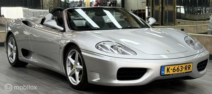 Ferrari 360 3.6 V8 Spider, Auto's, Ferrari, Bedrijf, Te koop, ABS, Airbags, Airconditioning, Alarm, Cruise Control, Elektrische buitenspiegels