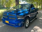 Dodge RAM regular single cab 109500km 2016 lpg, Auto's, Automaat, 5654 cc, Blauw, Leder en Stof