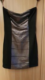 Zwart strapless jurk mt 38!, Maat 38/40 (M), Galajurk, Zwart, Ophalen of Verzenden