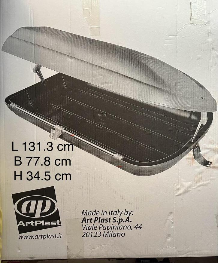 Nieuw in doos Dakkoffer, Auto diversen, Dakkoffers, Nieuw, Ophalen