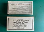 US small first aid 2x origineel wo2 ww2, Ophalen of Verzenden, Landmacht, Amerika
