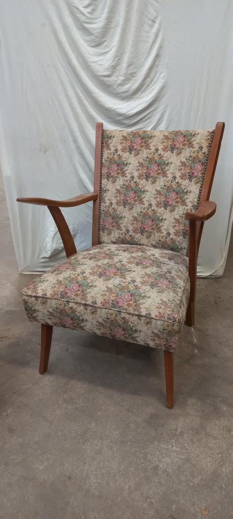 Antieke Fauteuils (2 stuks) - Retro Potentieel!, Huis en Inrichting, Fauteuils, Ophalen of Verzenden
