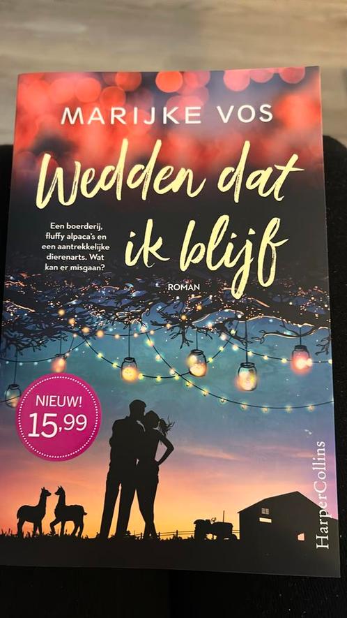 Marijke Vos - Wedden dat ik blijf, Boeken, Literatuur, Zo goed als nieuw, Nederland, Ophalen of Verzenden