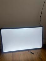 Whiteboard met LED verlichting, Ophalen, Zo goed als nieuw, Whiteboard