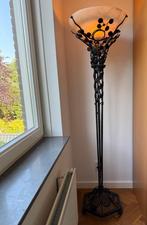 Art Deco vloerlamp Edgar Brandt stijl, Ophalen of Verzenden, Zo goed als nieuw, Art Deco, 150 tot 200 cm