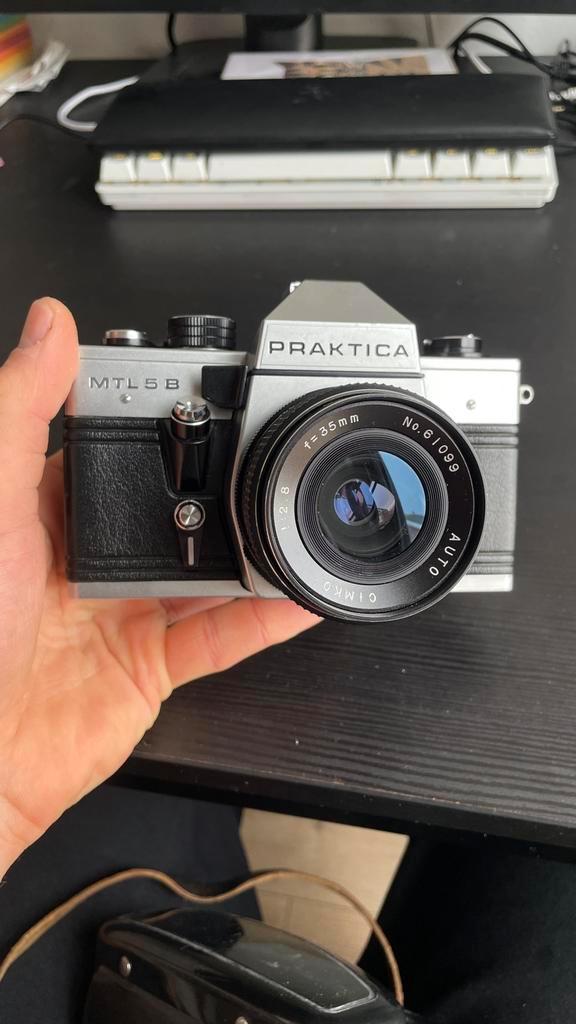 Praktica MTL 5B, Audio, Tv en Foto, Fotocamera's Analoog, Gebruikt, Spiegelreflex, Overige Merken, Ophalen of Verzenden