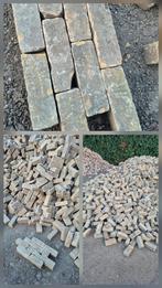 ✅️🧱PRACHTIGE GELE DIKFORMATEN. GEBAKKEN KLINKERS, Tuin en Terras, Ophalen of Verzenden, Gebruikt, Keramiek, Klinkers