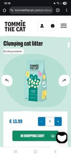 New Unopened Mais Cat litter/ Kattenbakvulling 20L, Dieren en Toebehoren, Kattenbakken, Ophalen
