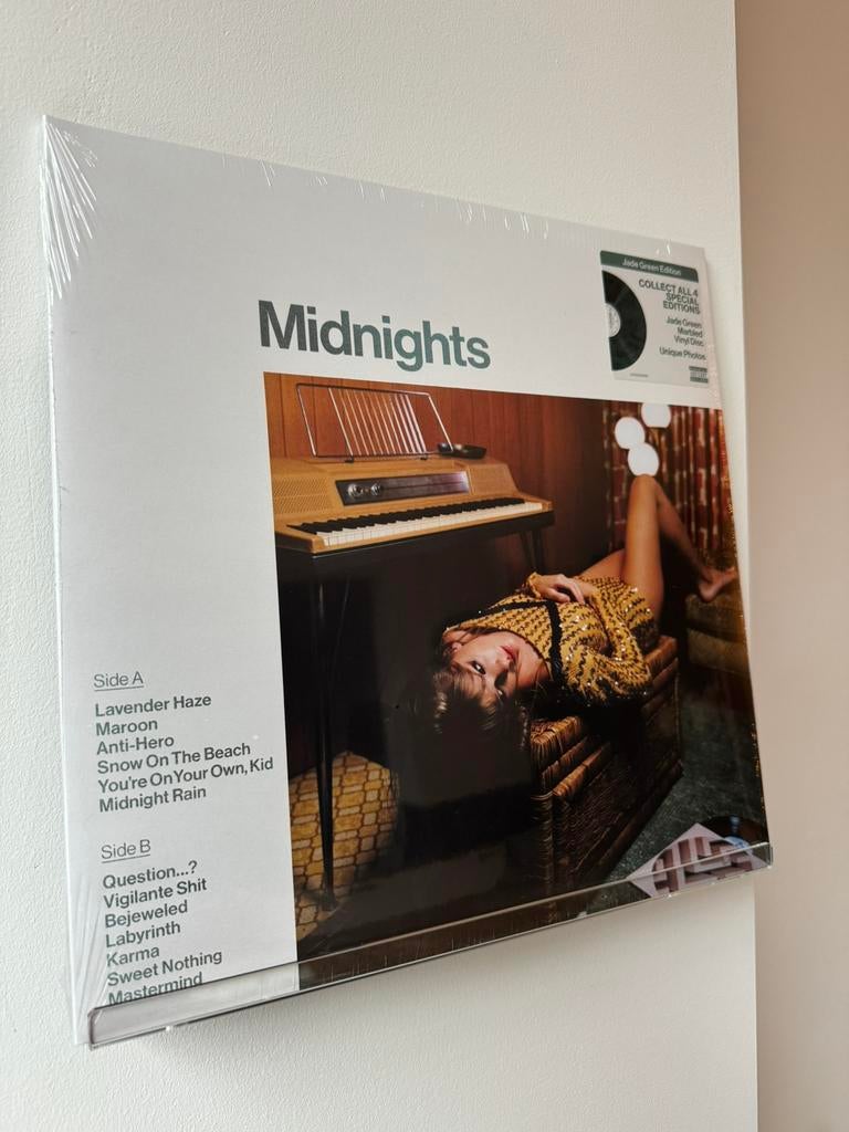 Taylor Swift - Midnights - jade green vinyl, Ophalen of Verzenden, Nieuw in verpakking, Overige formaten