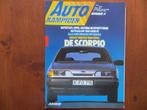 Autokampioen 11 1985 Opel Ascona GT, Ford Sierra XR, Scorpio, Boeken, Auto's | Folders en Tijdschriften, Ophalen of Verzenden