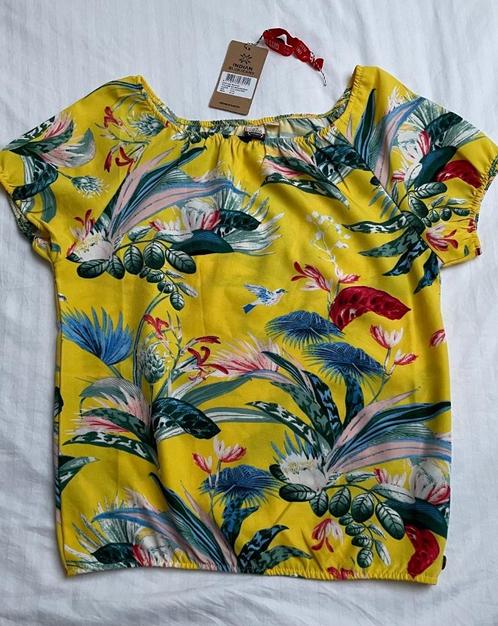 Indian blue off shoulder shirt maat 164 kleur geel Nieuwstaa, Kinderen en Baby's, Kinderkleding | Maat 164, Meisje, Overhemd of Blouse